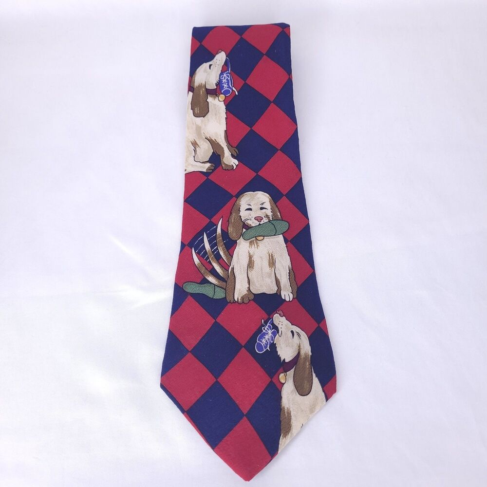 Humane Society Of The United States Silk Tie Dog Chew Toy Vintage Made In USA
